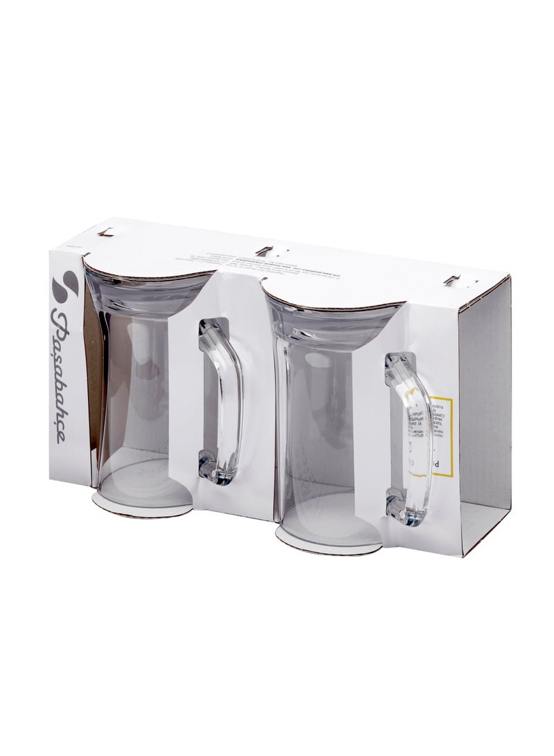 Pasabahce 2-Piece Pub Beer Mug 660 ml Clear - Image 3