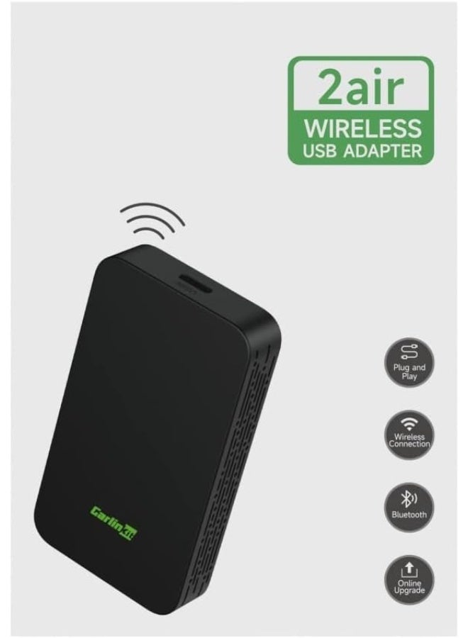 كار لينكيت CarlinKit 5.0 محول CarPlay لاسلكي صغير - يحوّل CarPlay السلكي إلى لاسلكي - يدعم Android Auto - WiFi 5G وBluetooth - اتصال تلقائي وتحديث FOTA - Image 3