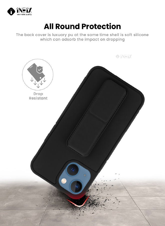 INEIX 3-in-1 Magnetic Wrist Strap Hand Grip with Stand Case Cover For Apple iPhone 13 - Image 3