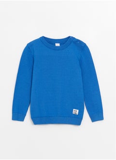 LC WAIKIKI Crew Neck Long Sleeved Baby Boy Sweater  - Image 1