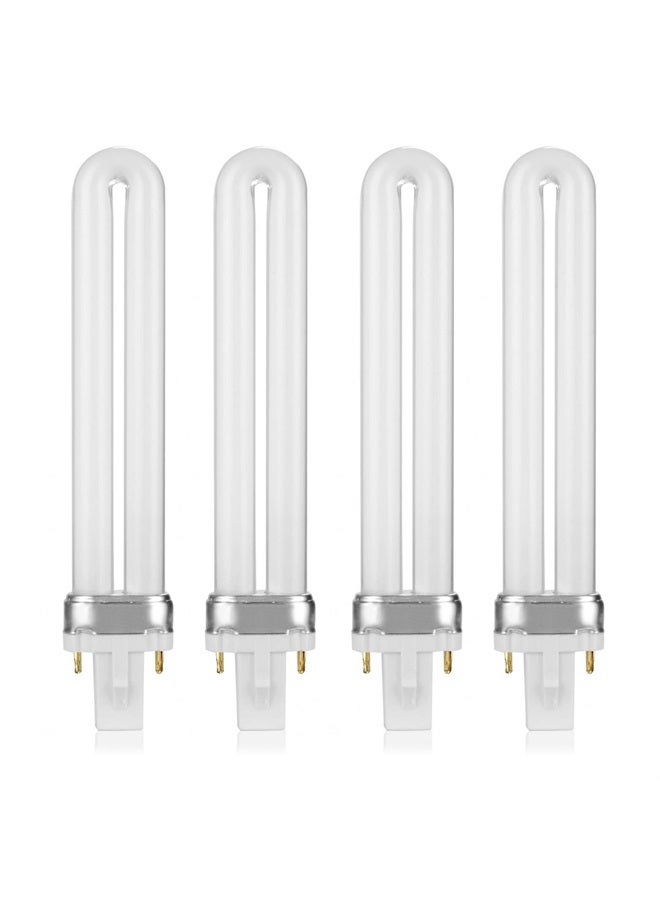 مصابيح UV على شكل U بقوة 9 واط 365 نانومتر - 4 عبوات