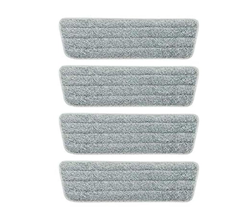 Portal 4 PCS Mop Pads Wet Dry Microfiber Mop Cleaning Pad Mop Refills Replacement Heads for Most Spray Mops and Reveal Mops Mop Replacement Cloth