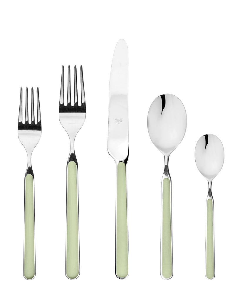 MEPRA MEPRA Fantasia Flatware Set 5 Piece Sage 