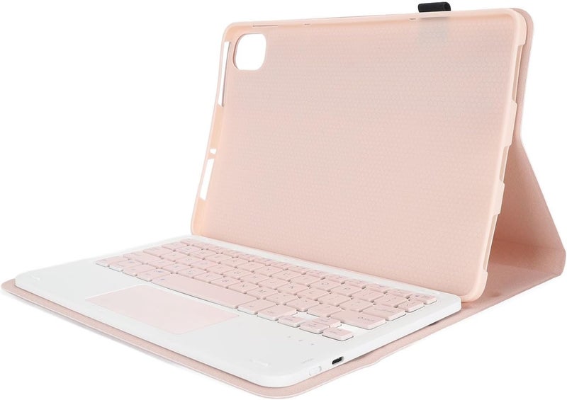 Keyboard Case for Pad 5, Slim Lightweight Design with Touchpad and Multi Angle Stand for 11 Inch Tablet (Pink) - Image 4