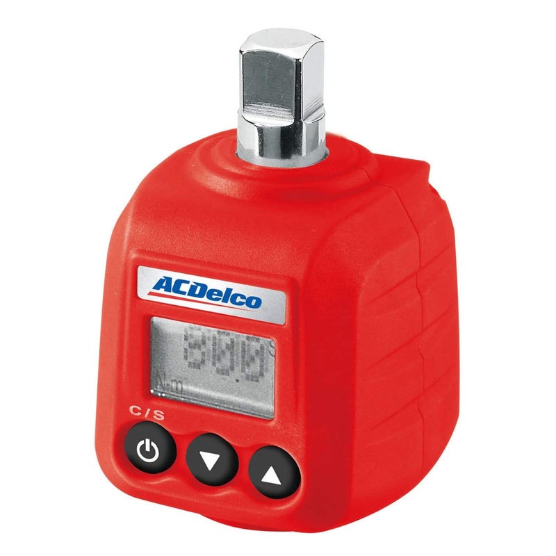 ACDelco 38 12 Heavy Duty Digital Torque Adapters with Buzzer and LED Flash Notification ISO 6789 Standards with Certificate of Calibration 38 59 to 59 ftlbs