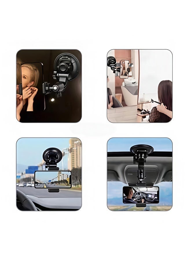 Car suction cup phone holder, 5KG load-bearing, TPU biomimetic suction cup, adjustable horizontally and vertically, stable and not falling off, compatible with iPhone and Android - Image 4