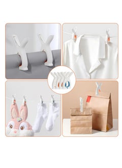 Oasisgalore 8Pcs Clothes Pins Pegs, Beach Towel Clips Towel Holder Clips Windproof Clothes Clips for Hanging Clothes  - Image 5