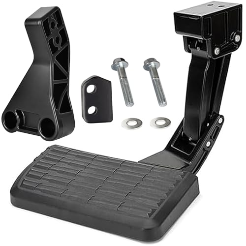 ASOPARTS Rear Bed Step Tailgate Bedstep Compatible with Toyota Tacoma 2012 2013 2014 2015 2016 2017 2018 2019 2020 2021 2022 2023 Folding Truck Step Retractable Bumper Tailgate Step # PT392-35100 - Image 1