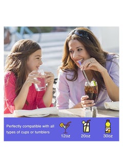 Arabest Metal Reusable Straws, Collapsible Portable Telescopic Straw with Plastic Housing Silicone Tips and Cleaning Brush, Retractable Pocket Drinking Straws, 3 Pcs  - Image 3