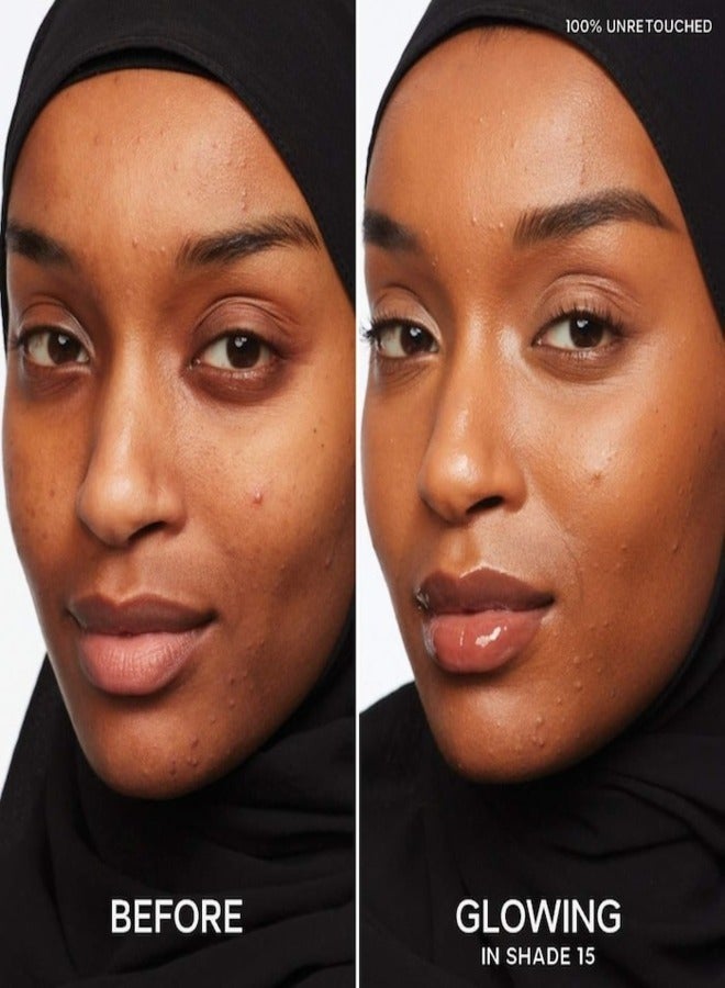 Saie   Slip Tint Total Radiant Concealer with Niacinamide ,    15 - medium to medium/tan with olive undertones 5ml - Brightening & Hydrating Finish - Image 3