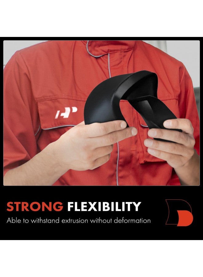 A-Premium مجموعة A-Premium من 4 قطع واقيات الطين مع ملحقات الأجهزة متوافقة مع هوندا أكورد 2003-2007، سيدان فقط، أمامية وخلفية (جانب السائق والراكب)  - Image 4