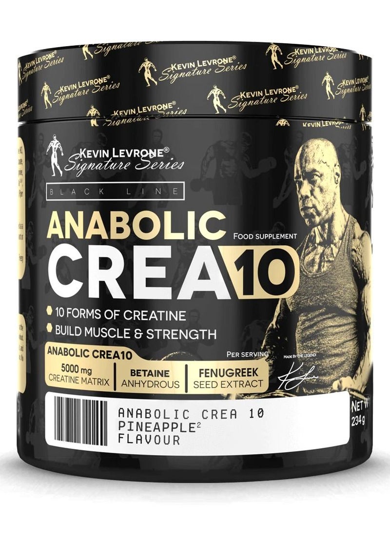 KEVIN LEVRONE - Kevin Levrone Anabolic Crea10, Pineapple, 234g - Image 1