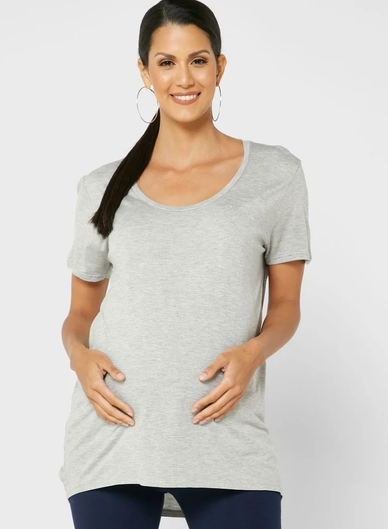 RIVER ISLAND V-Neck Knitted 2 T-Shirt Set