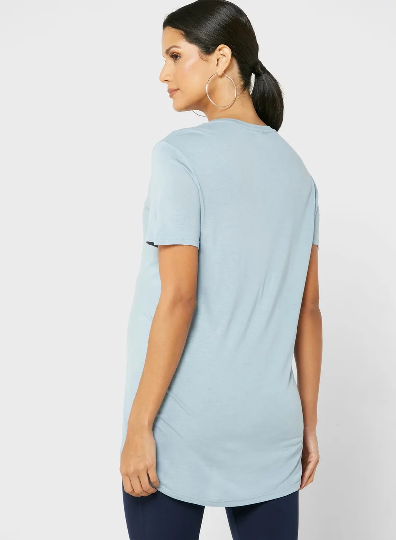 RIVER ISLAND V-Neck Knitted 2 T-Shirt Set