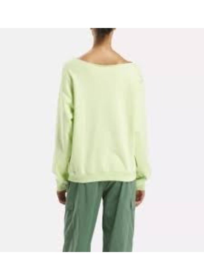 ريبوك سويتشيرت صوف واسع منسوج - Image 2