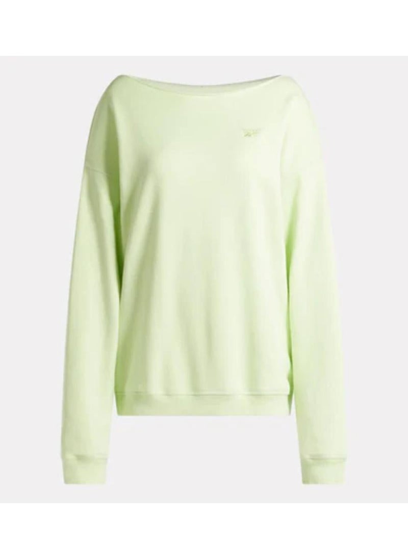 ريبوك سويتشيرت صوف واسع منسوج - Image 4