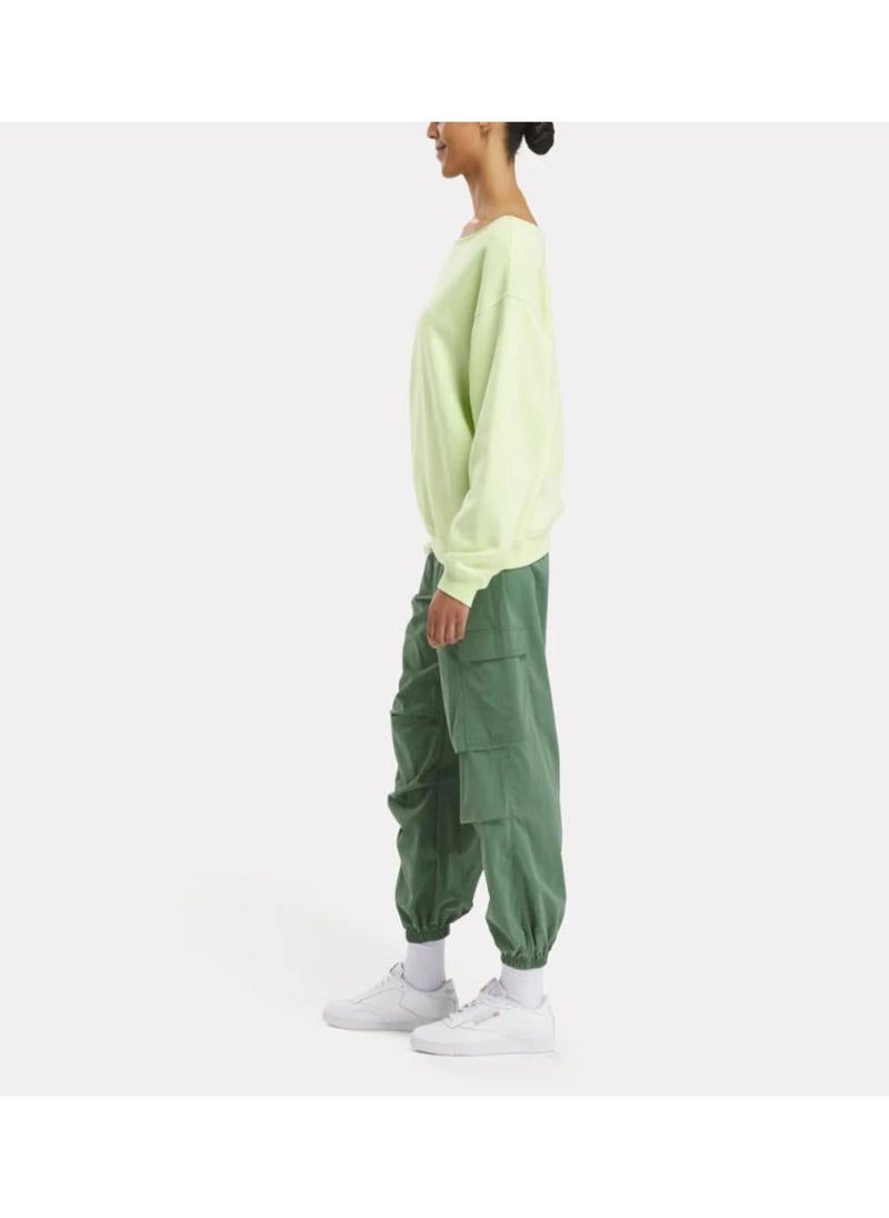 ريبوك سويتشيرت صوف واسع منسوج - Image 3