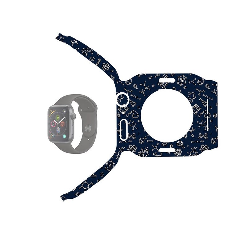 90STETHIX - متوافق مع ساعة آبل iWatch Series 4 (44mm) - غلاف ساعة / ملصق جلد فينيل (201) - Image 1