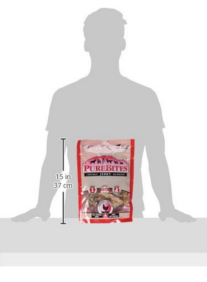 PureBites Chicken Jerky Dog Treats, 1 Ingredient, Made in Canada, 21.1oz - Image 3
