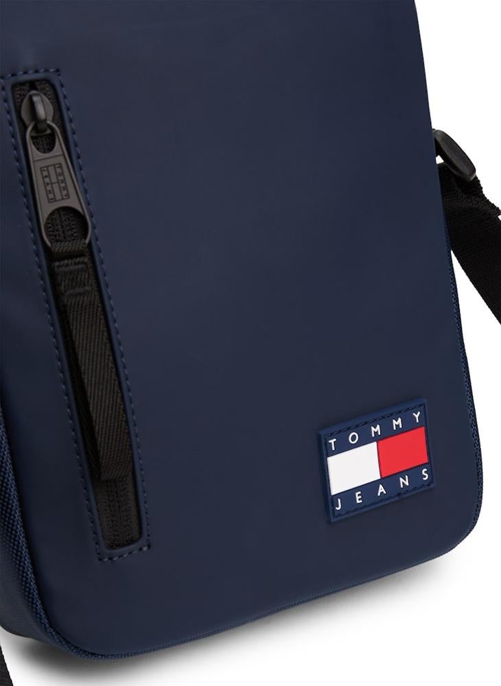 TOMMY JEANS Logo Detailed Reporter Bag - Image 3