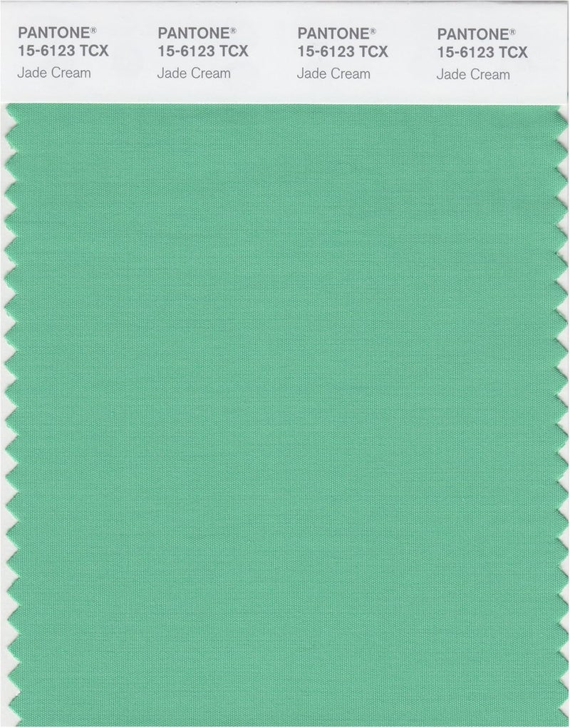 Smart 15-6123X Color Swatch Card, Jade Cream