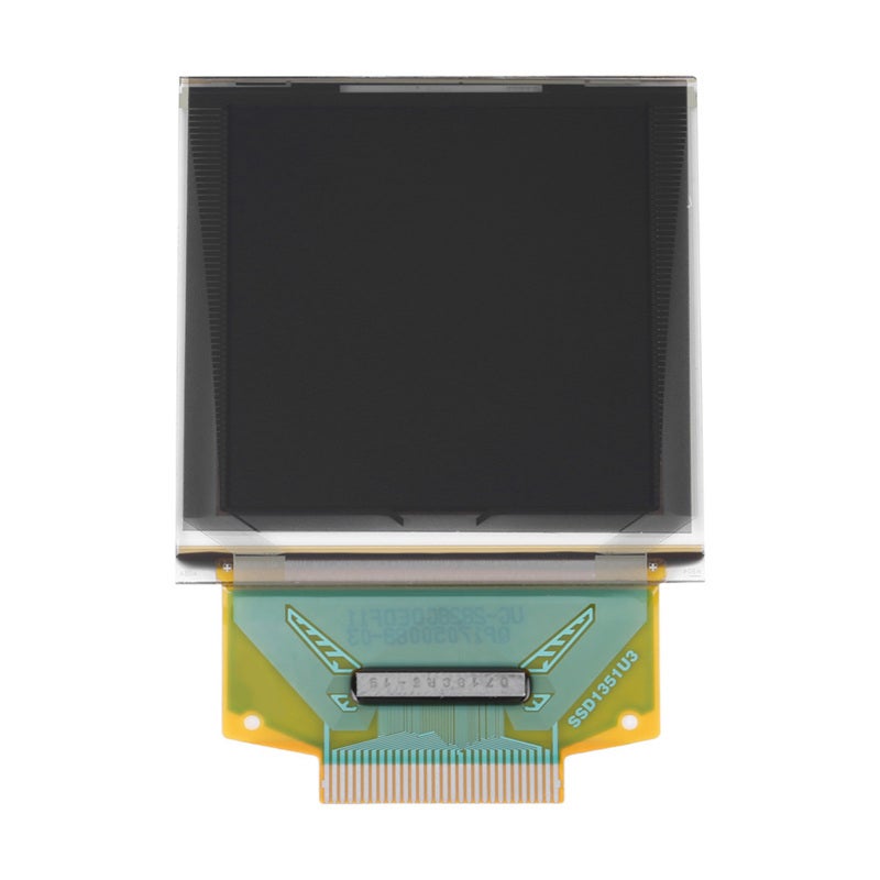 وحدة عرض OLED بوصة 1.5: دقة 128×128، ذات إضاءة ذاتية بدون مصباح خلفي، نسبة تباين عالية ووقت استجابة سريع - عرض ملون كامل للأجهزة MP3 والهواتف المحمولة والأجهزة الصحية الذكية - Image 2