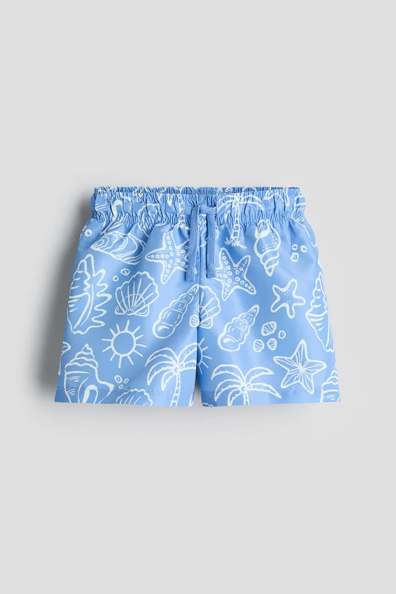 H&M Printed swim shorts