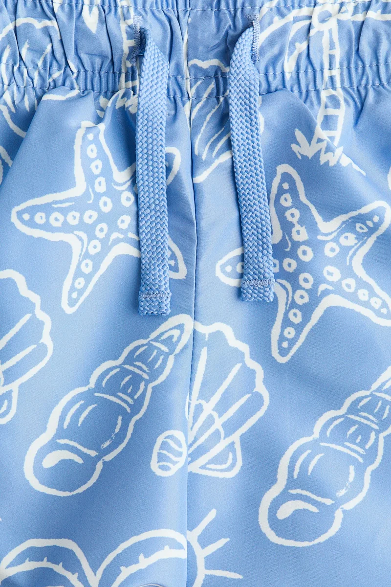 H&M Printed swim shorts