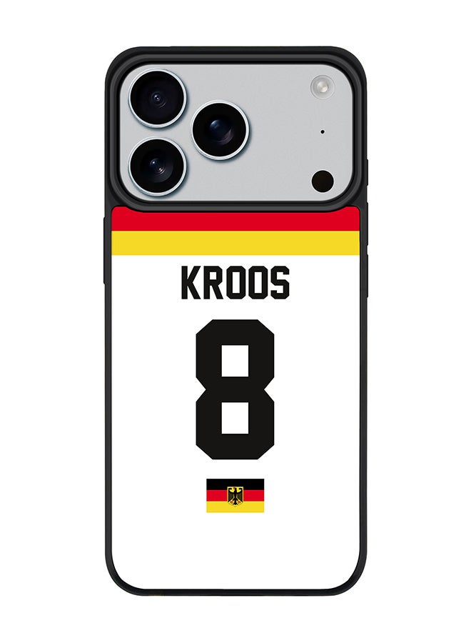 Stylizedd iPhone 17 Pro Case, [Compatible with MagSafe] Slim Magnetic cover Phone Case iPhone 17 Pro -Football - Germany,  Kroos - Image 1