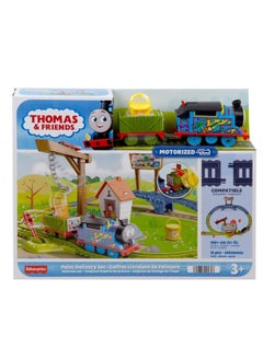 THOMAS & FRIENDS Motorized Toy Train Set Paint Delivery With Thomas & Troublesome Truck For Pretend Play Preschool Kids Ages 3+ Years  - Image 5