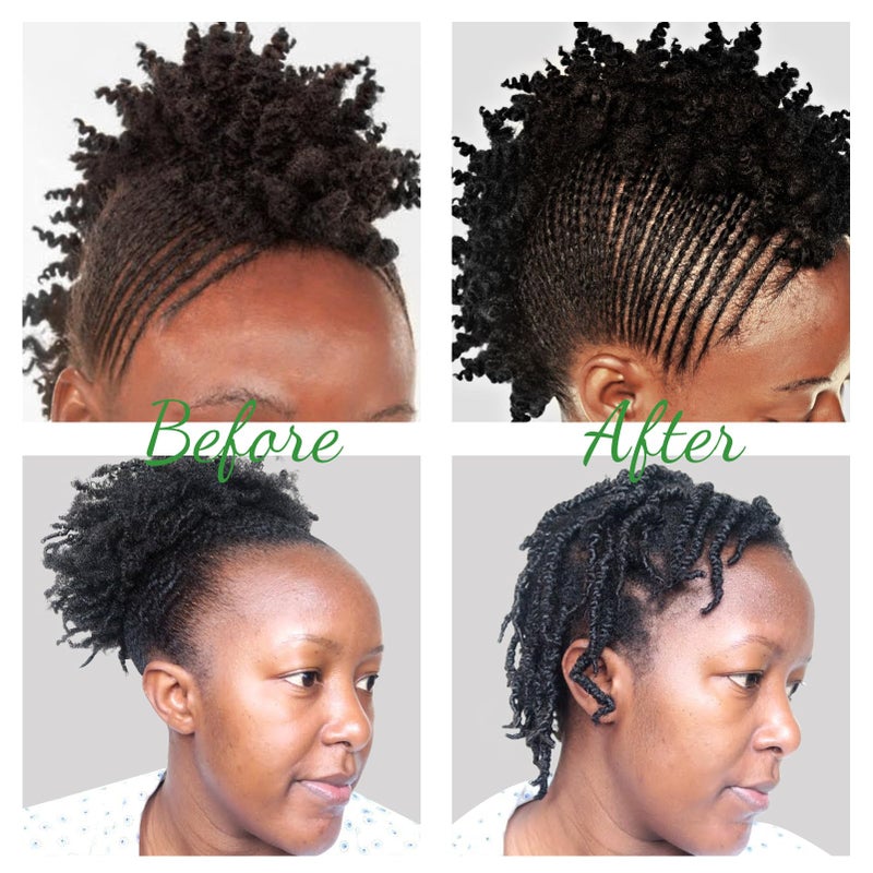 Goiple Braid Oil for Soothes Moisturizes Dry & Itchy Scalp- Braid Care for Dandruff and Thinning Edges- Braiding Scalp Oil for Locs & Twists Enhances Shine and Reduces Frizz Refreshes Dry Hair 8 fl oz - Image 5