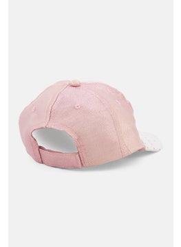 Harry Potter Kids Girl Glitter Velcro Cap, White Combo  - Image 2