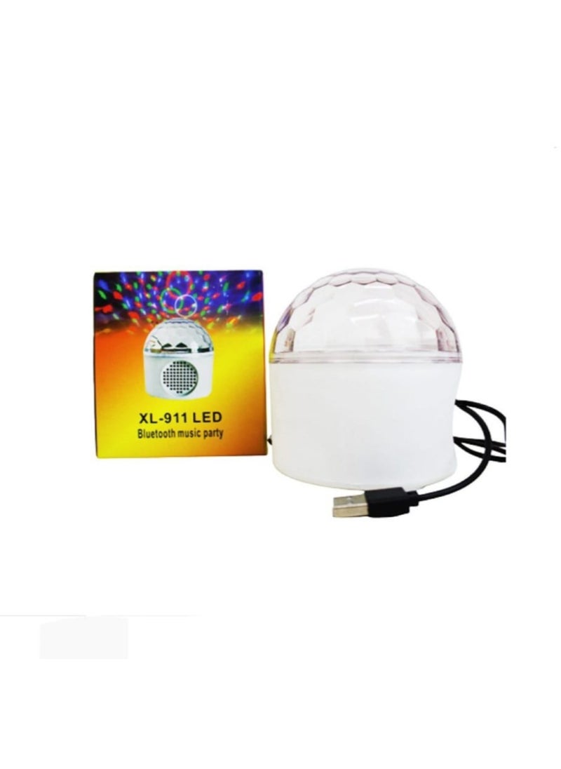 Generic - XL-911 Stage Bluetooth speaker Music Projector LED Party Light Pub Disco Stage Effect (Multicolour) - Image 1