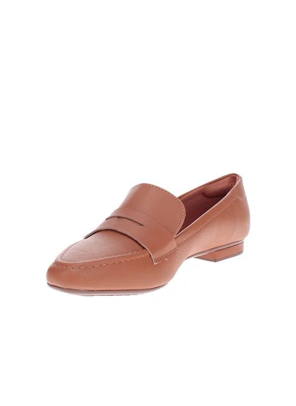 فيزانو Vizzano Ladies Closed/Flat Shoes Brown | Made In Brazil