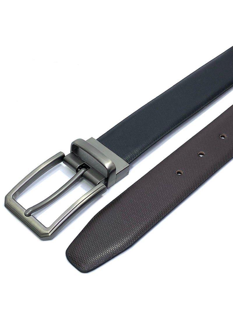 Focus Faux Leather Reversible Belt for Men Stylish Formal Belt with Adjustable Buckle – Black & Brown Men's Belt for Formal Wear, Trouser Belt, Gifts for Men - pzsku/Z1D4A27C49B46FF1B2824Z/45/_/1732281206/270a94d5-21df-41fa-b816-5ba36af6c2e4