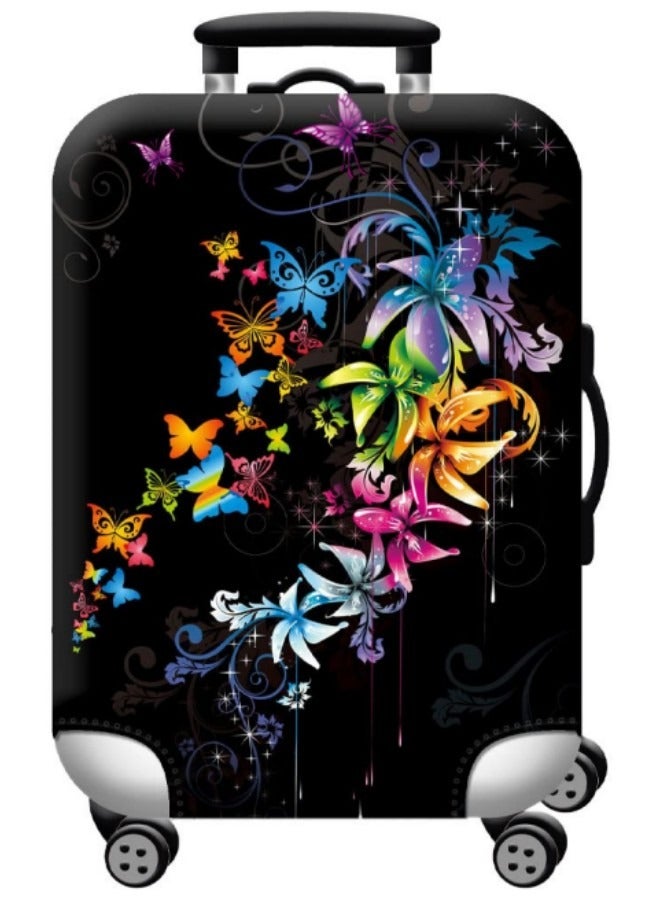 GGEROU Travel Luggage Cover Spandex Suitcase Protector Washable Baggage Covers (for 18-32 inch luggage) Premium Elasticated Luggage Protector - Image 1