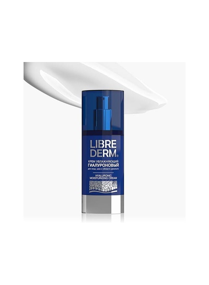 LIBREDERM Hyaluronic Cream for Face, Neck and Cleavage 50 ml - Image 1