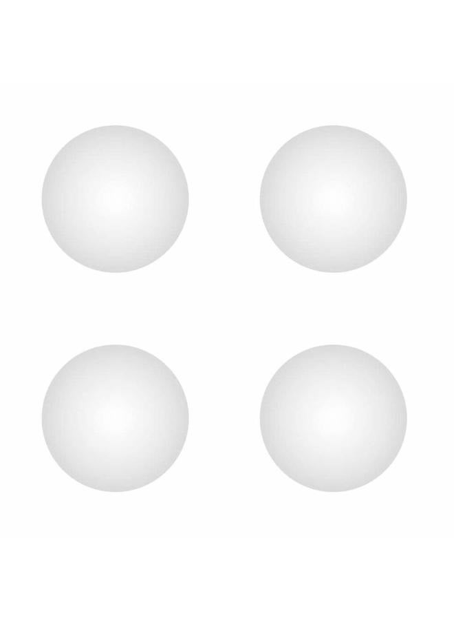 UESWILL 4 Pcs Replacement Bottom Case White Rubber Feet Compatible with MacBook Pro/Air Case Cover - Image 1