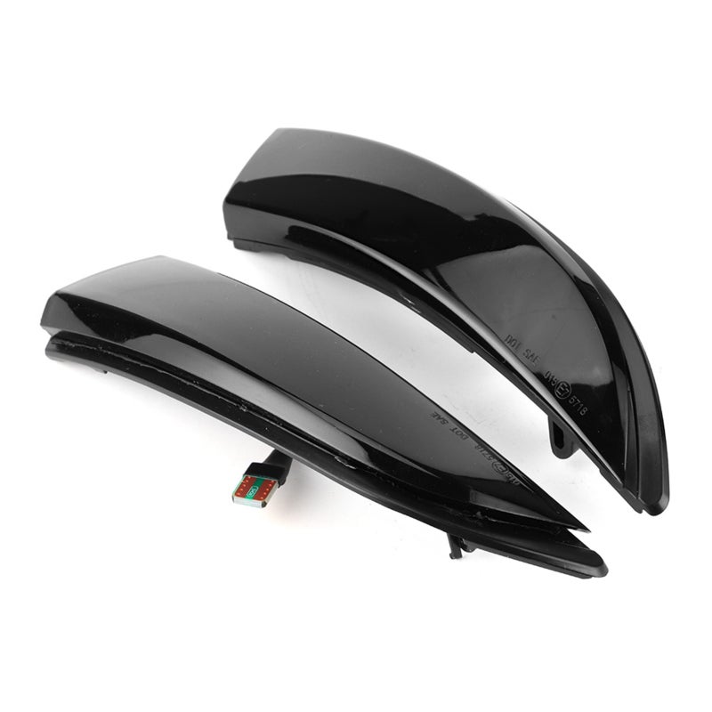 Mirror Turn Signal Light: Dynamic Flowing 12V Amber LED - High Brightness Long Lifespan Plug And Play Side Mirror Indicator For Ford Fiesta MK6 2008-2017 MK7 UK 2011-2019 North America B-Max 2012-2017 - Image 3