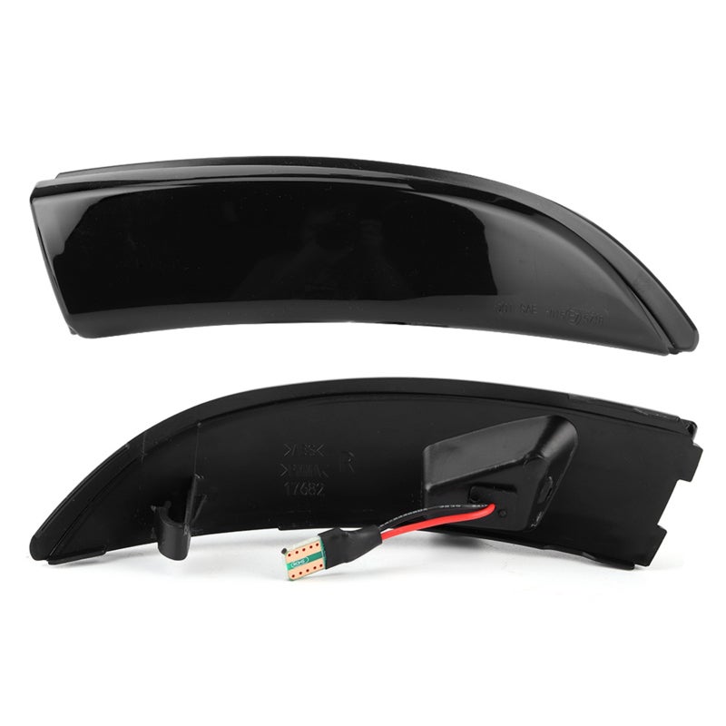 Mirror Turn Signal Light: Dynamic Flowing 12V Amber LED - High Brightness Long Lifespan Plug And Play Side Mirror Indicator For Ford Fiesta MK6 2008-2017 MK7 UK 2011-2019 North America B-Max 2012-2017 - Image 4