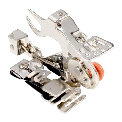 FIKLOTA Ruffler Attachment Presser Foot for Low Shank Singer, Brother, Janome, Juki, Babylock, Elna, Kenmore, White, Necchi, Simplicity, Euro-Pro, New Home, and More Sewing Machines #55705 - Image 1