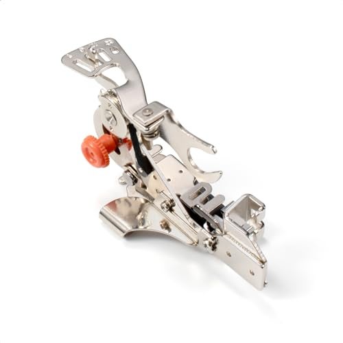 FIKLOTA Ruffler Attachment Presser Foot for Low Shank Singer, Brother, Janome, Juki, Babylock, Elna, Kenmore, White, Necchi, Simplicity, Euro-Pro, New Home, and More Sewing Machines #55705 - Image 2