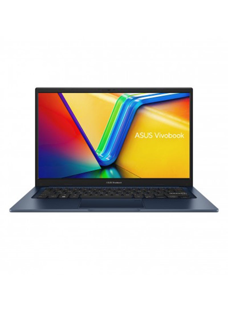 أسوس كمبيوتر محمول Vivobook 14 رفيع بشاشة مقاس 14 بوصة، ومعالج Core i5-1335U/ذاكرة وصول عشوائي سعة 8 جيجابايت/محرك أقراص SSD سعة 512 جيجابايت/بطاقة رسومات Intel UMA/نظام التشغيل Windows 11 Home - Image 1