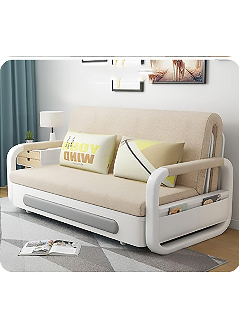 Generic - Latex Sofa Bed -Pull Out Sofa Bed futon -Sleeper couches for Living Room-Suitable for Small Space, RV Sofa Bed, Lounge(Latex mattress) - Image 1