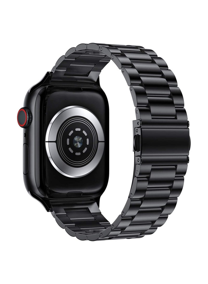 Stainless Steel Metal Watchband for iWatch 42/44/45mm - Image 2