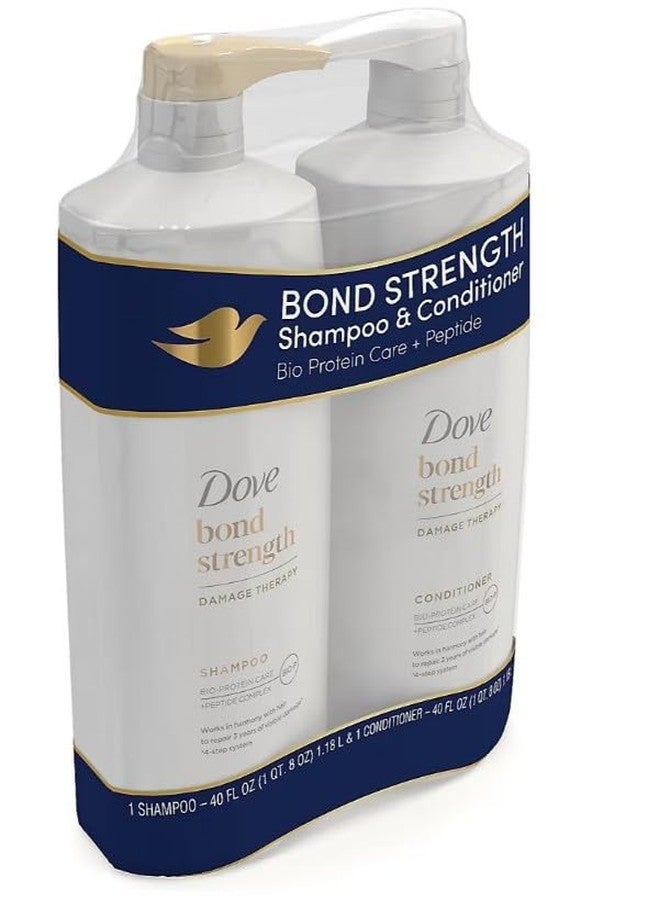 Dove Damage Therapy Bond Strength Shampoo & Conditioner, 2 pk./40 oz. - Image 1
