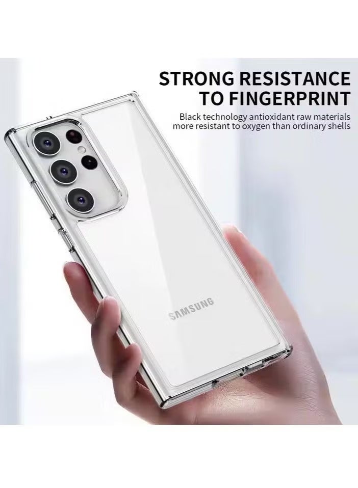 Galaxy S25 Ultra Protective Cover Transparent Anti Yellowing, Shockproof & Scratch-Resistant - Image 4