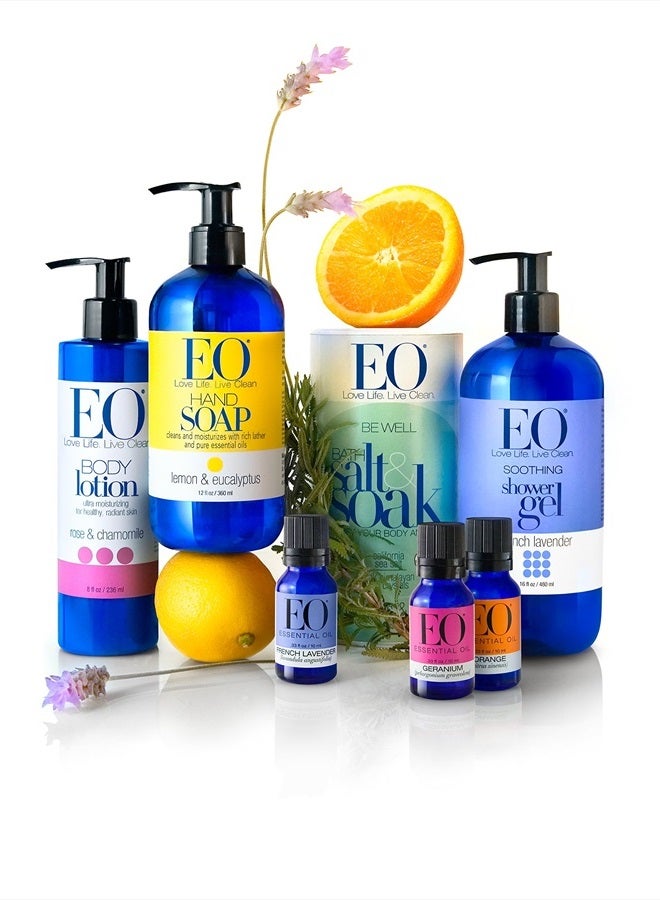 EO Body Lotion, Coconut and Vanilla, 8 Ounce - Image 2