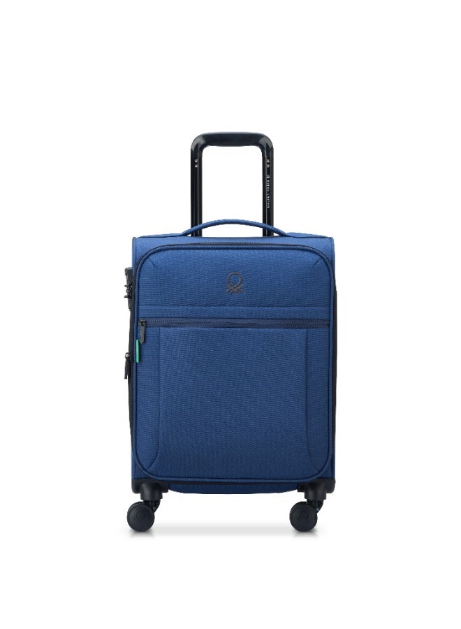 DELSEY United Colors of Benetton By Delsey   Soft 55/69/81cm Blue Jean - Image 2