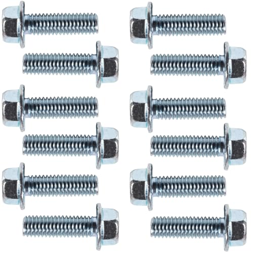 BEONEO 551664 for Chevy Intake Manifold Bolt 3/8-16x1 Chevrolet V8 Small Blocks 265 283 305 327 350 383 400 1955-1995 for MS 90314-2 Intake Manifold Gasket Zinc Coated 12 Bolts Gen I Heads - Image 4
